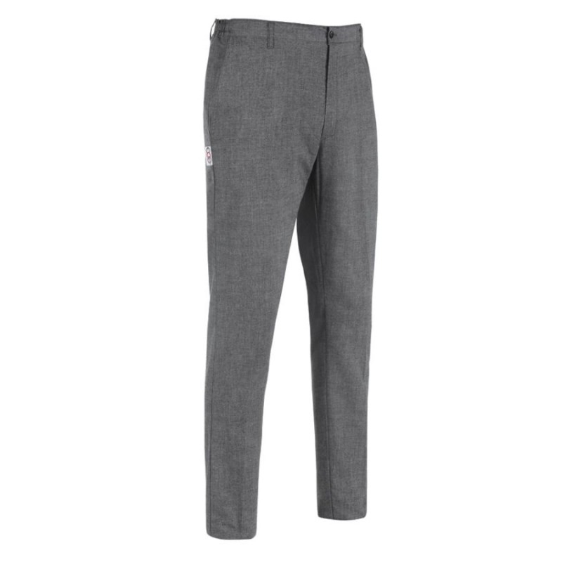 pantalón camarero slim fit gris 1