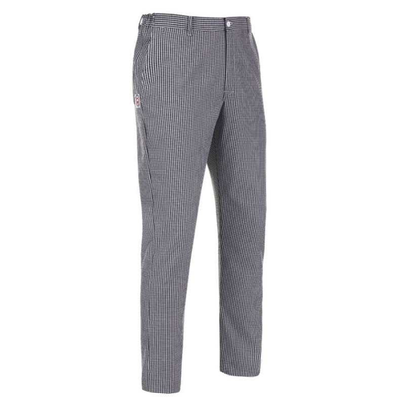 pantalon cocina slim fit pepita 1