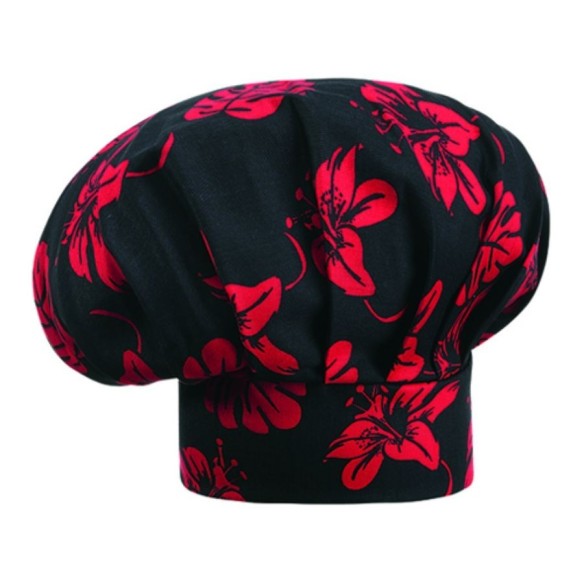 Barret de Xef Estampat IBISCUS | EGO Xef | Veslab