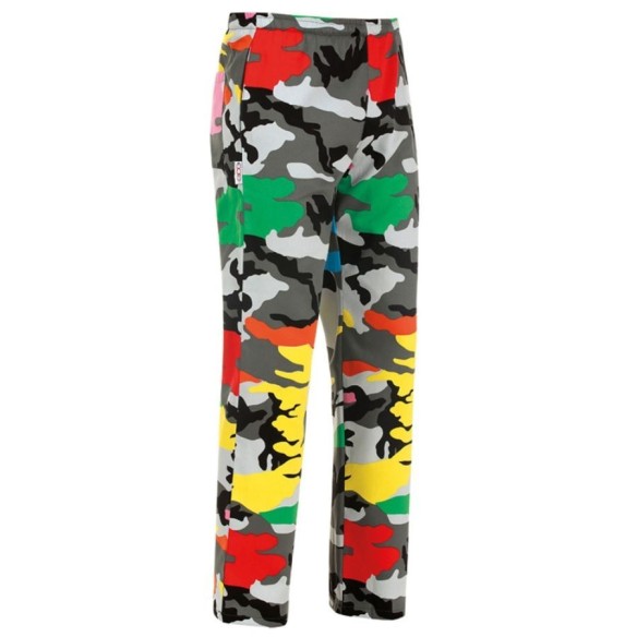 Pantalons de cuina estampat Coulisse Camuflatge