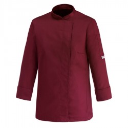 chaqueta cocinera impermeable cheap bordeaux egochef 1