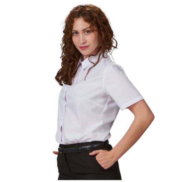 Pop Red-Line waitress shirt | Gary's Uniforms | Veslab