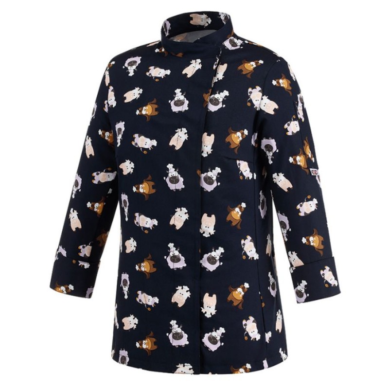 chaqueta cocina puppies woman 1