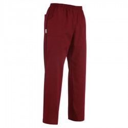 pantalon cocina coulisse pocket bordeaux 1