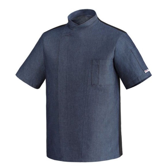 chaqueta cocina jeans ottavio manga corta 1