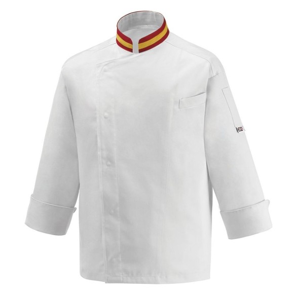 White Spain unisex jacket | Egochef webshop | VESLAB.COM