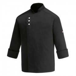 chaqueta cocina egochef metal black 1