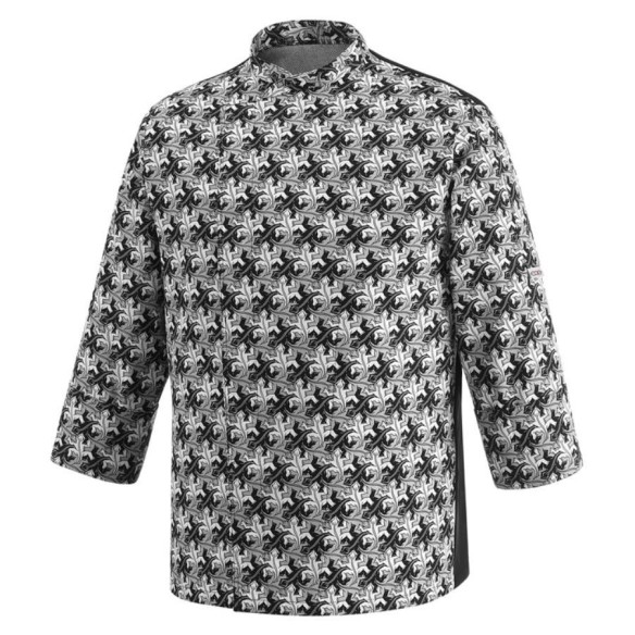 JAQUETA DE CUINA BLACK GEKO