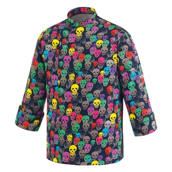 JAQUETA DE CUINA COLOR SKULLS
