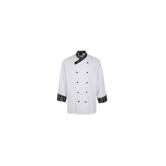 Chef jacket kimono long sleeves