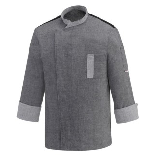 Veste Cuisine Egochef Twins Grey Mix