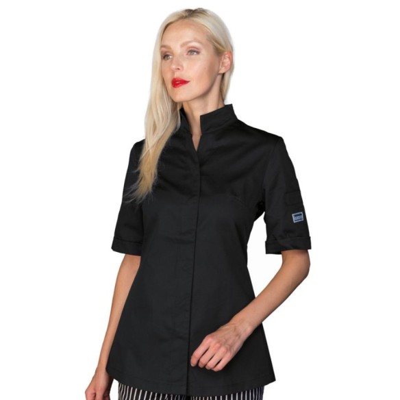 chaqueta cocina boston manga corta 1