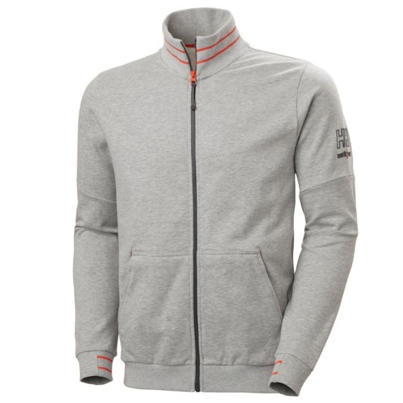 sudadera kensington con cremallera delante