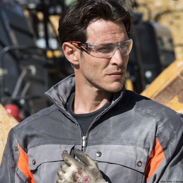 Lunettes RUSH+ Incolore | Bollé Safety |Veslab