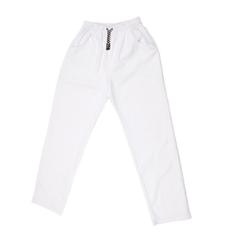 Pantalón Soufflé Microfibla Primesoft Blanco | Textil-r | Veslab