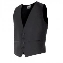 Chaleco Camarero Negro | Velilla | Veslab