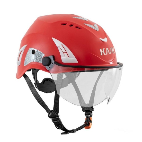Casc Kask Superplasma HP Visor vermell