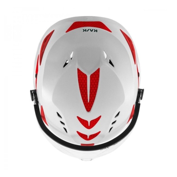 Casco Kask Superplasma HP Visor blanco superior