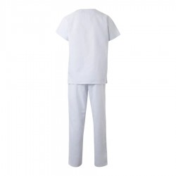 Conjunto Pijama Sanitario Velilla 800 Blanco Espalda | Veslab