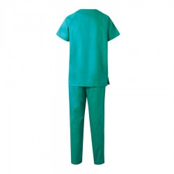 Conjunto Pijama Sanitario Velilla 800 Verde Espalda| Veslab