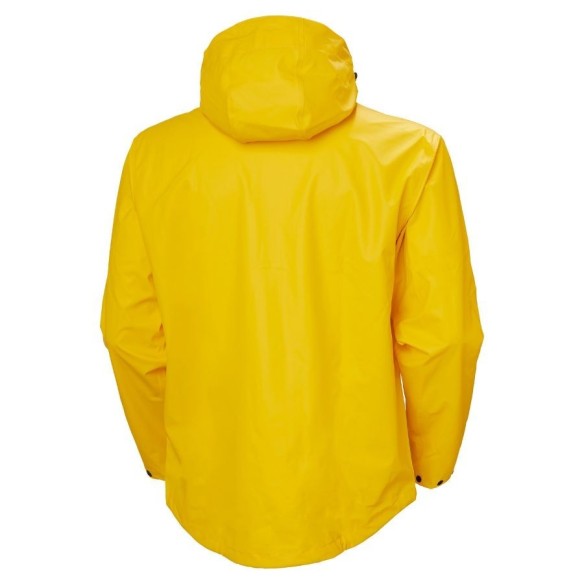 Chaqueta impermeable Voss Amarilla Espalda| Helly Hansen Workwear