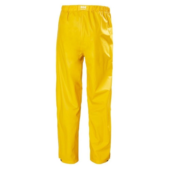Pantalones de lluvia impermeables Voss Amarillo detrás | Helly Hansen Workwear