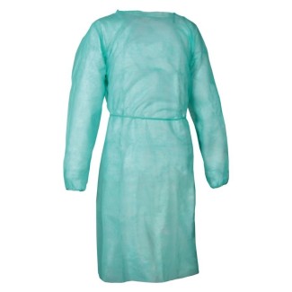 Bata de tela sanitária Clean-Proof  Azul| Cofra 2