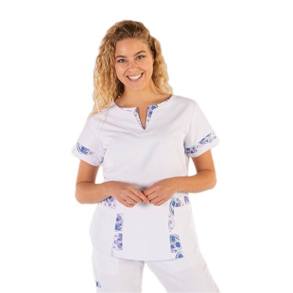 Brusa sanitària en microfibra OLGA | Uniformes Gary's | Veslab