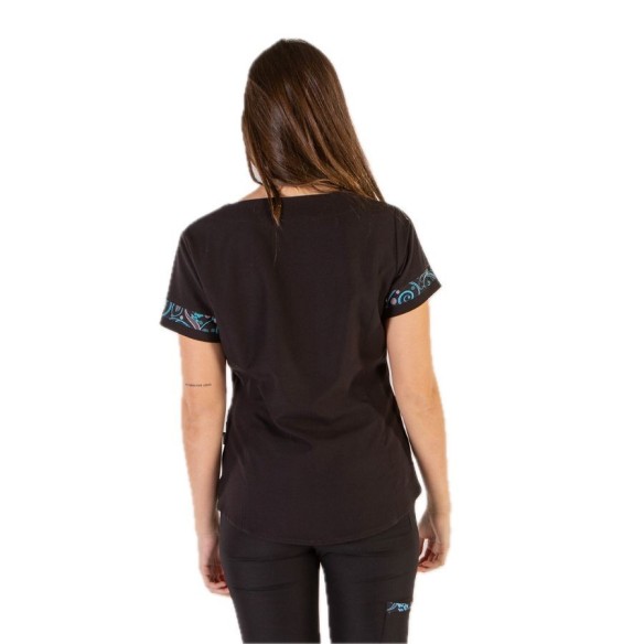 Blusa microfibra mujer OLGA negra espalda| Gary's