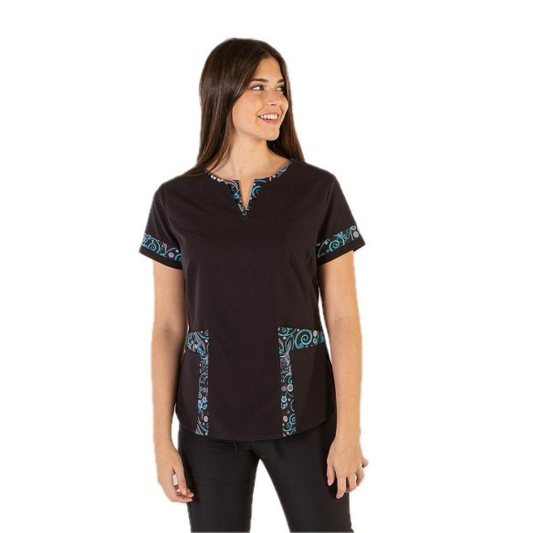 Blusa microfibra mujer OLGA negra | Gary's
