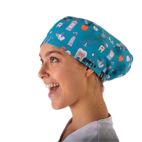 Bonnet de dentiste en microfibre | Uniformes Gary's | Veslab