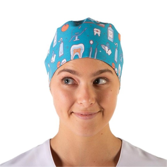 Gorro dentista de microfibra | Uniformes Gary's | Veslab