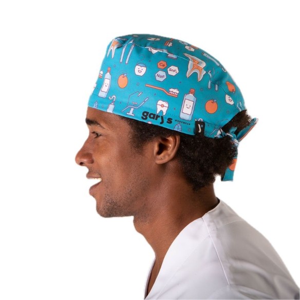 Gorro dentista de microfibra | Uniformes Gary's | Veslab