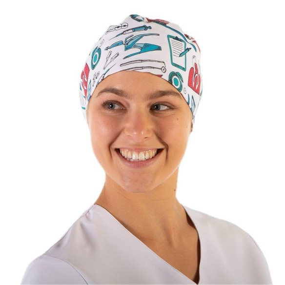 Gorro dentista de microfibra | Uniformes Gary's | Veslab