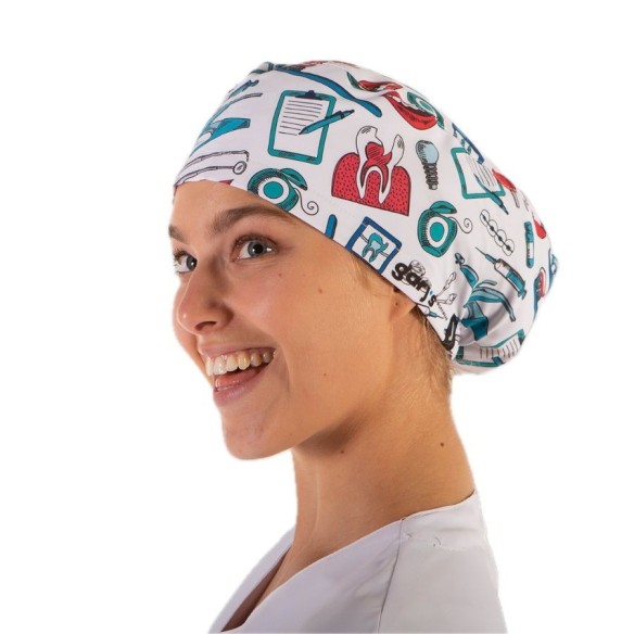 Bonnet de dentiste en microfibre | Uniformes Gary's | Veslab