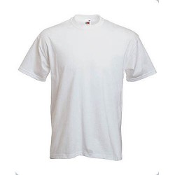 Camiseta Algodón Blanca Estampada 1 cara 1 color (mínimo 150 uds.)