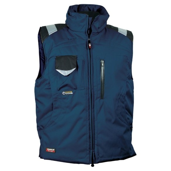 Armilla acoltxada Cofra Polar blau marí