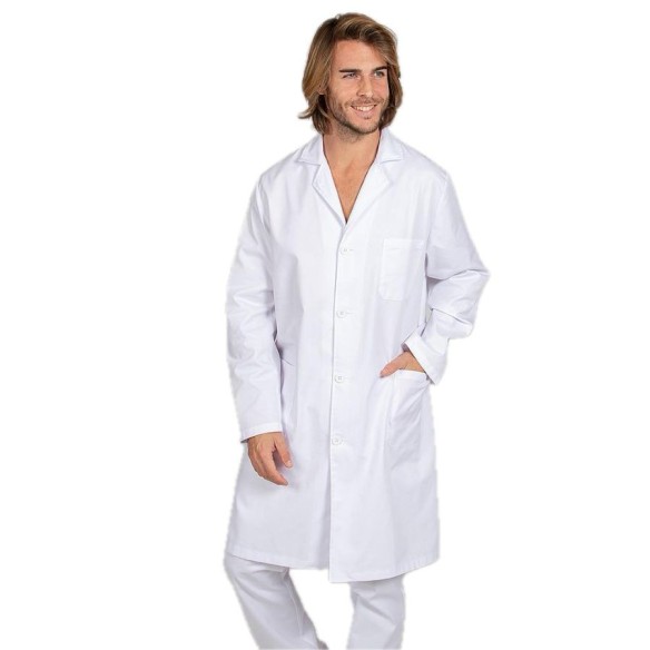 Unisex M/L White Gown