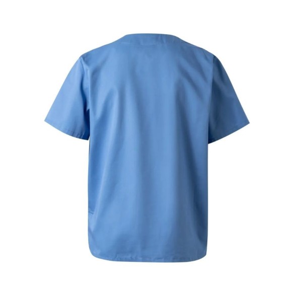 Camisola Pijama blanco con cuello redondo manga corta