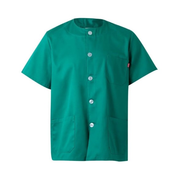 Camisola Pijama blanco con cuello redondo manga corta