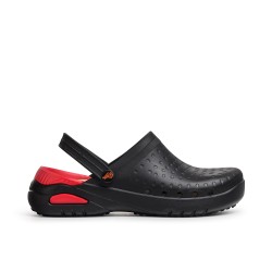 Zuecos sanitarios negros EVA SOFT lateral | Dian | Veslab