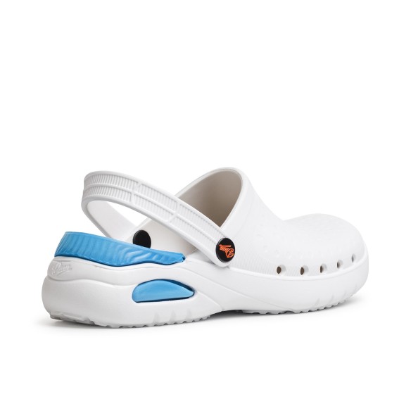 Zuecos sanitarios blancos EVA SOFT detrás | Dian | Veslab