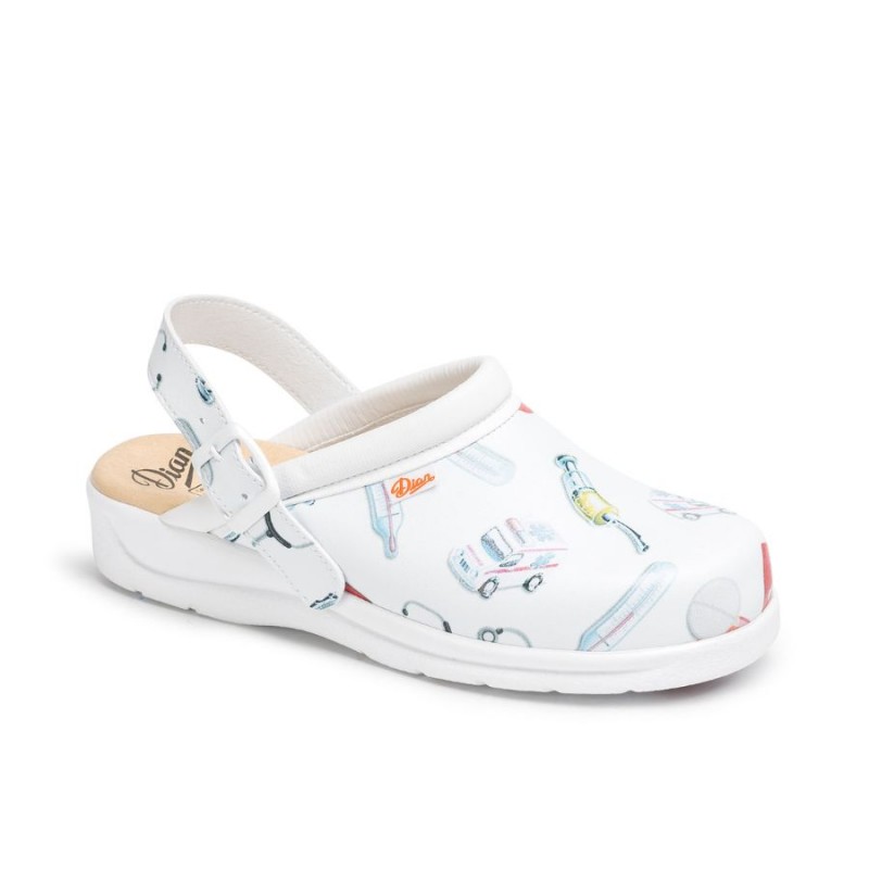 Zueco sanitario estampado PISA | Dian