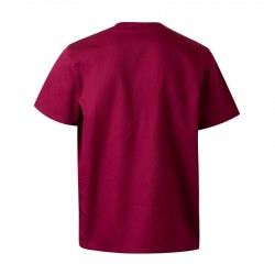 Camisola sanitaria burdeos detrás | Velilla