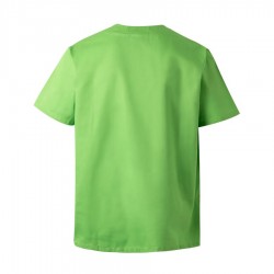Camisola sanitaria verde lima detrás | Velilla