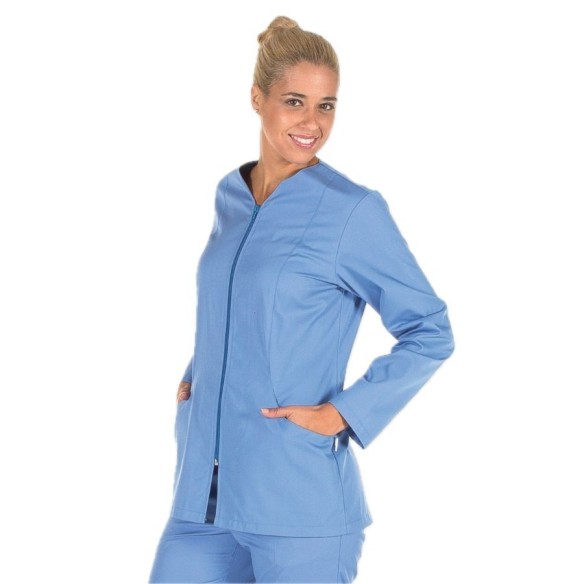 SICILIA zipped medical blouse | Gary's Uniforms | Veslab