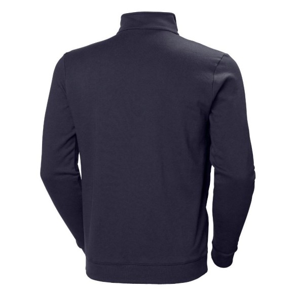 Sudadera Manchester Cremallera Navy detrás | Helly Hansen Workwear