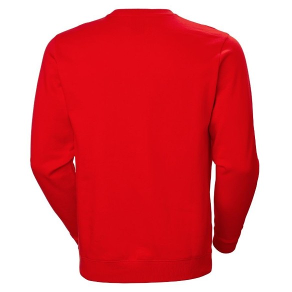 Sudadera Manchester Roja Espalda Helly Hansen Workwear