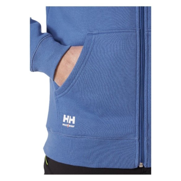 Sweat-shirt classique avec fermeture éclair et capuche | Helly Hansen