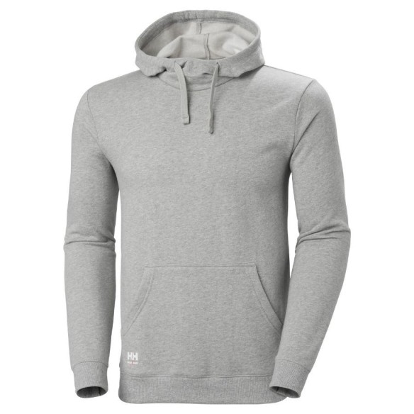 Sudadera clásica con capucha grey melange | Helly Hansen Workwear